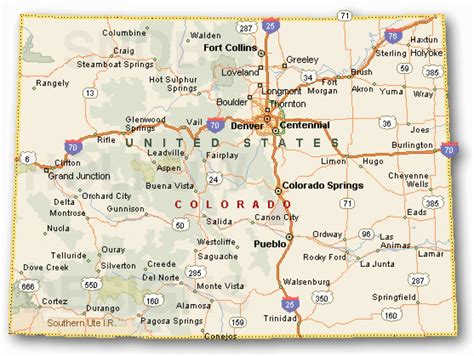 map of colorado cities|Colorado Maps & Facts .